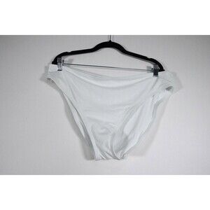 Andie Swim Bikini Bottoms White A0404 Size XXL New Without Tags